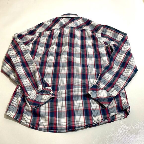 American Rag Mens Plaid Button Down - Picture 2 of 7
